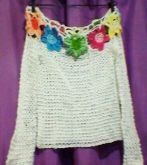 Blusa Croche.