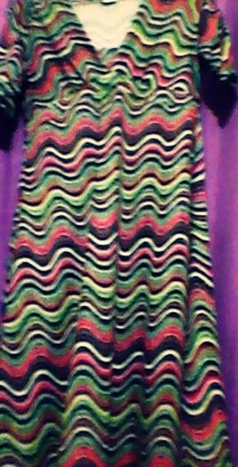 Vestido Ondulado "colorido"