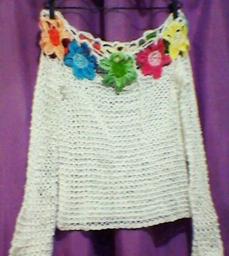 Blusa Croche.